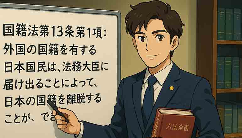国籍離脱とは？わかりやすく基本を解説
